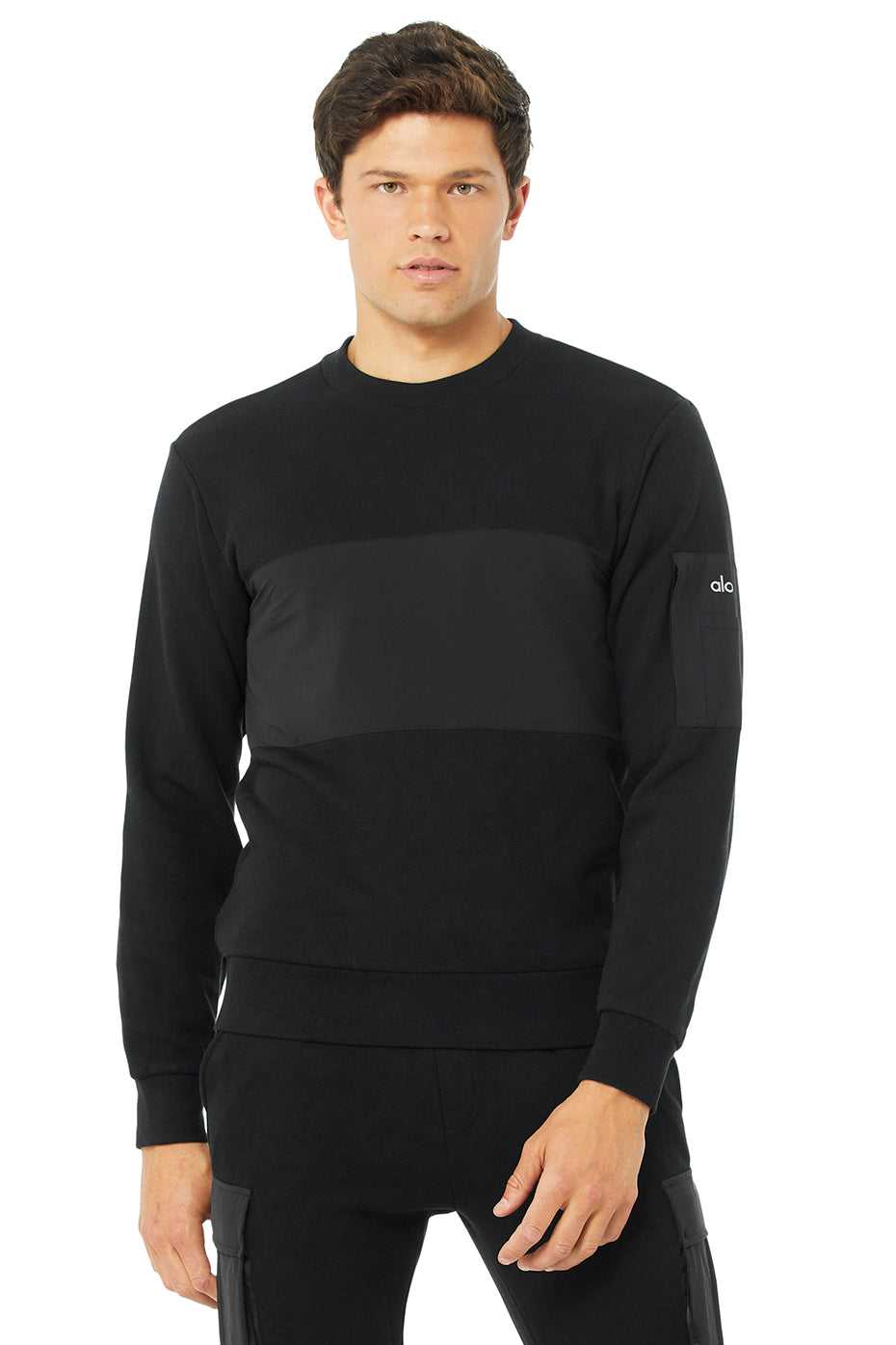 Alo Yoga USA Traverse Pullover Black | 6981523-CZ