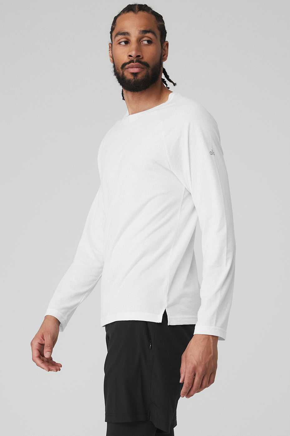 Alo Yoga USA Triumph Tee White | 9572401-EL