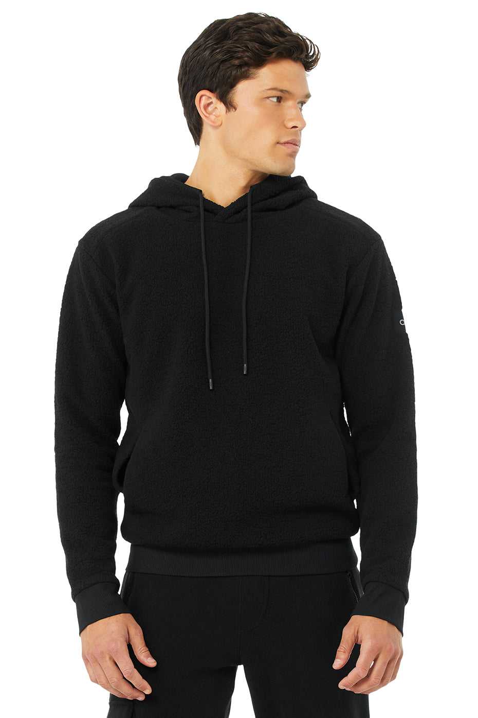 Alo Yoga USA Unisex Sherpa Black | 5984671-KQ